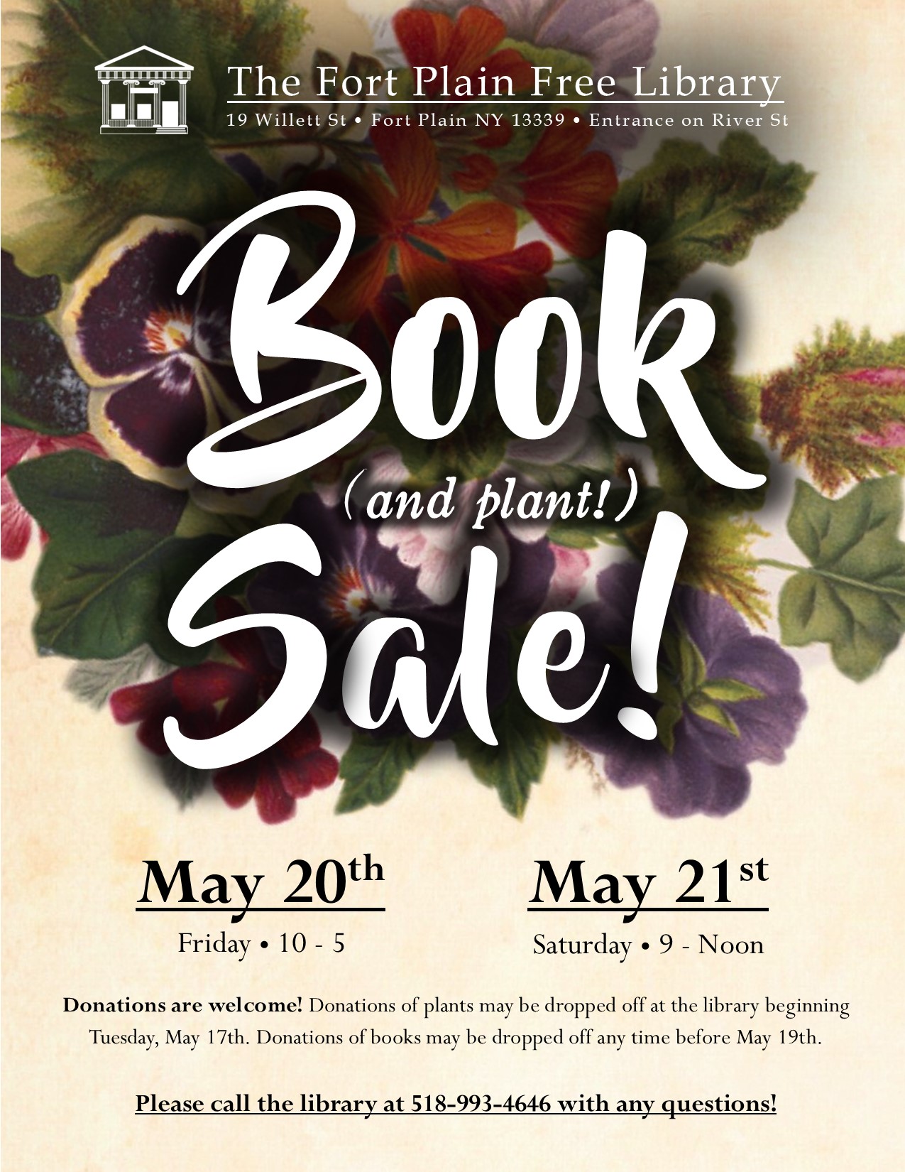Book and Plant Sale