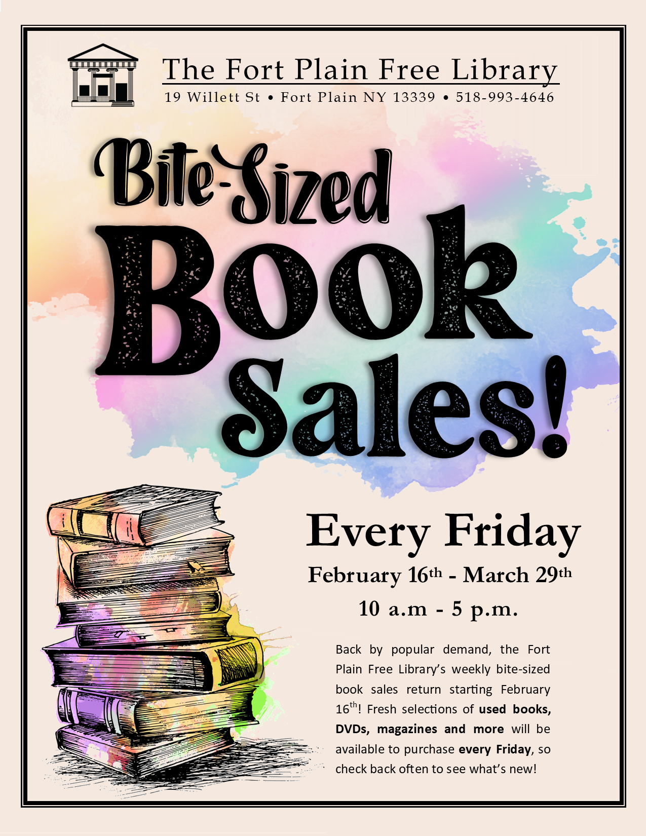 Bite-Sized Book Sale!