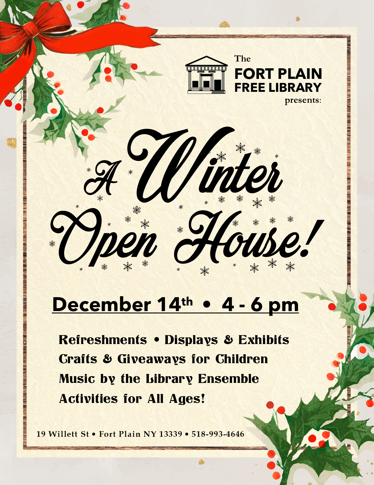 Winter Open House!