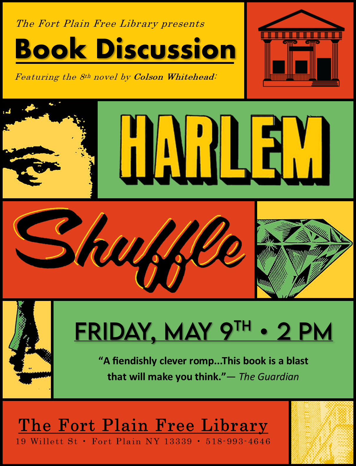 Book Discussion: Harlem Shuffle