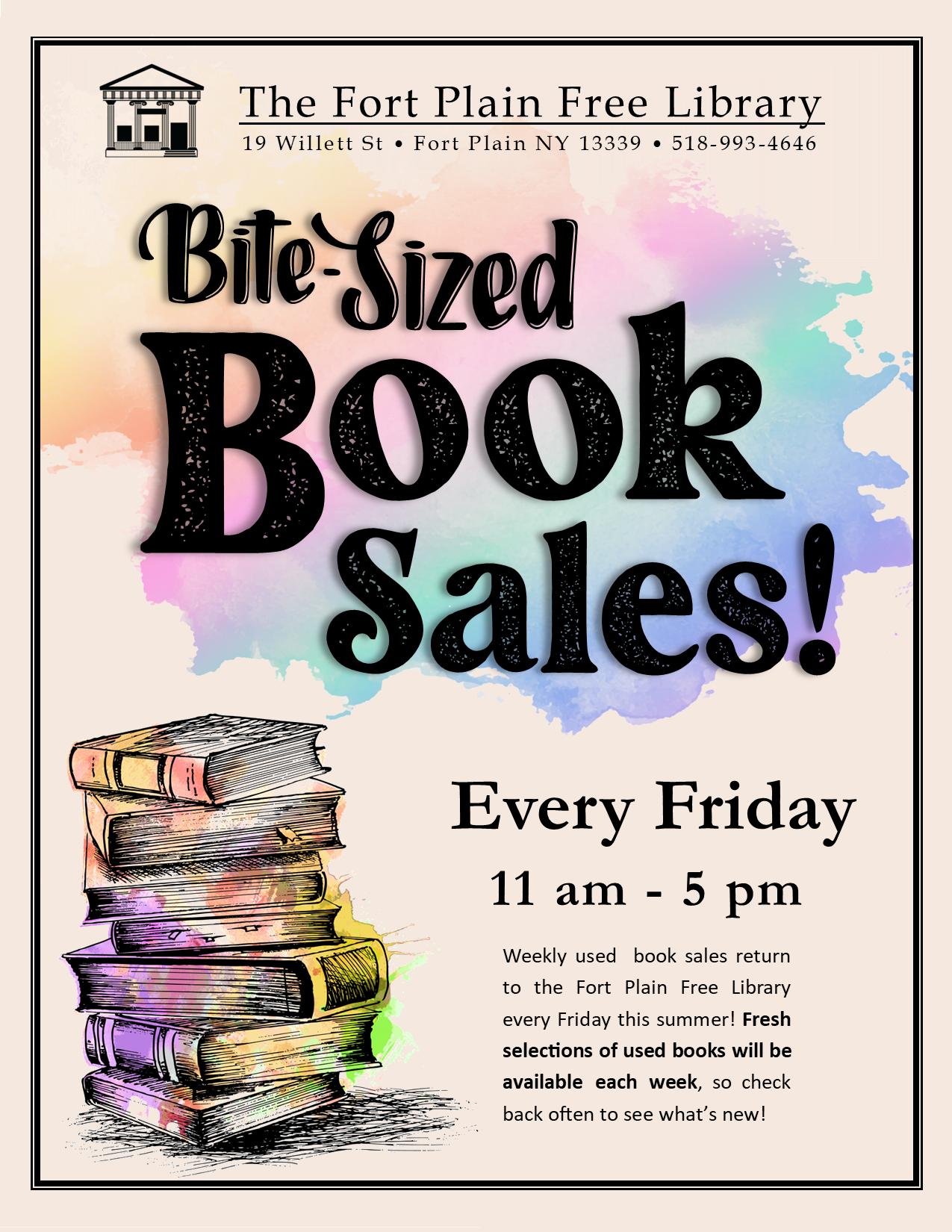 Bite-Sized Book Sale!