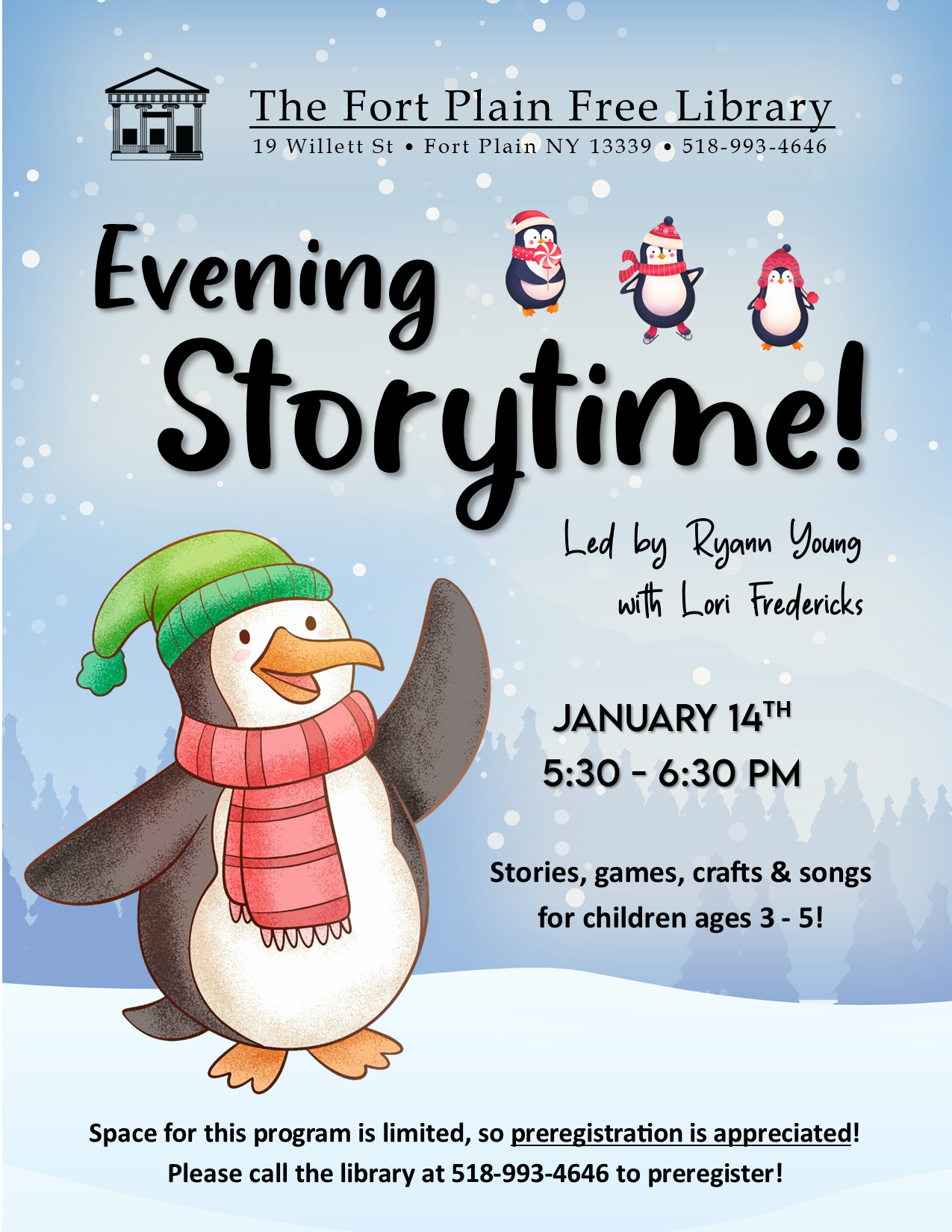 Evening Storytime: Winter Fun!